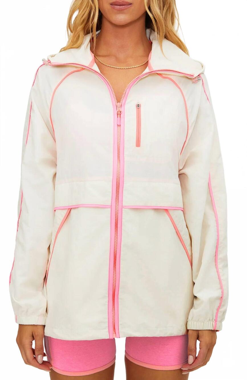 NEW BEACH RIOT mel jacket in shoreline colorblock